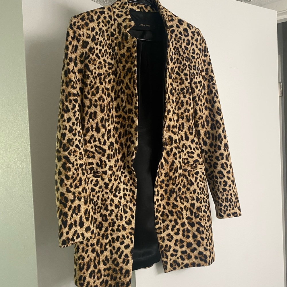 ZARA LEOPARD JACKET